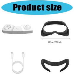 Iced/Soft PU Virtual Reality Lens Face Cover And Cooling Comfortable Iced Pad Comfortable Virtual Reality Lens