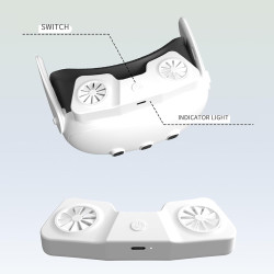Iced/Soft PU Virtual Reality Lens Face Cover And Cooling Comfortable Iced Pad Comfortable Virtual Reality Lens