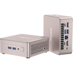 GEEKOM Mini PC A5 2025 Edition mit AMD Ryzen 5 7430U,16GB RAM 512GB SSD, Windows 11 Pro, Ultra-leiser kompakter Desktop-PC mit