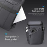 MARK RYDEN Business Rucksack Herren, 20L Große Kapazität Reiserucksack mit USB-C, 14 Zoll Laptop Rucksack mit Laptopfach - Grau