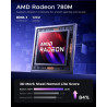 ACEMAGICIAN S3A Mini PC Gaming,AMD Ryzen 7 8745HX (8C/16T,bis zu 4,9 GHz),16GB DDR5 5600MHz 512GB NVME PCIe4.0 SSD,Radeon 780M,