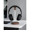 YuanDian Gamer Zone Licht bis Kopfhörer Stand für Schreibtisch, Gaming-Headset-Halter aus Holz RGB mit 16 Farbe leuchtet für