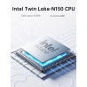ACEMAGIC 18,5 Zoll Laptop, 8000mAh Batterie, Twin Lake N150 (bis zu 3,6 GHz), 16 GB DDR4 512 GB SSD bis zu 2 TB, 1920 x 1080 IPS