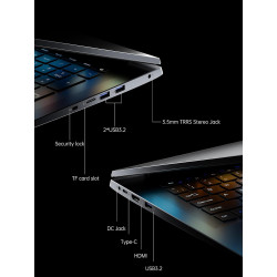 ACEMAGIC 18,5 Zoll Laptop, 8000mAh Batterie, Twin Lake N150 (bis zu 3,6 GHz), 16 GB DDR4 512 GB SSD bis zu 2 TB, 1920 x 1080 IPS