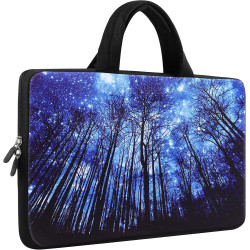 Mibbxea 15-15,6 Zoll Laptop-Tasche Hülle Sleeve, Neopren-Tragetasche für Computer, Chromebook, Ultrabook, Notebook Aktentasche