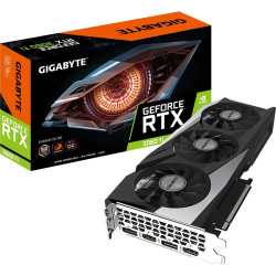 Gigabyte GeForce RTX 3060 Ti Gaming OC 8GB V2 LHR Grafikkarte, GV-N306TGAMING OC-8GD V2, weiß