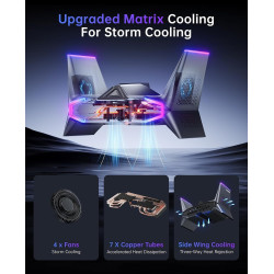 M2A Starship Mini Gaming PC, Ιntel i7-12700H (14C/20T, bis zu 4.7GHz), RTX3060M Graphics, 32GB DDR5 1TB NVME SSD Micro Desktop