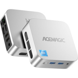 ACEMAGICIAN V1 Mini PC,12th Gen Ιntel Alder Lake N97 Mini PC (bis zu 3,60 GHz),16GB DDR4 256GB M.2 SSD Mini Computer mit W11 Pro