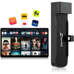 Carlinkit FireDrive Link Konverter für Fire TV Stick - Funktioniert mit kabelgebundenem CarPlay, HDMI Adapter für die