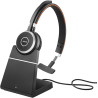 Jabra Evolve 65 SE Schnurloses Mono-Headset - Bluetooth-Headset mit Mikrofon mit Geräuschunterdrückung, langlebigem Akku und