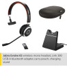 Jabra Evolve 65 SE Schnurloses Mono-Headset - Bluetooth-Headset mit Mikrofon mit Geräuschunterdrückung, langlebigem Akku und