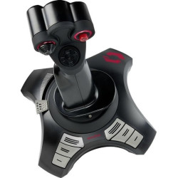 Speedlink PHANTOM HAWK Flight Stick - Joystick für PC/ Computer, Controller für Simulator-Spiele, USB, schwarz