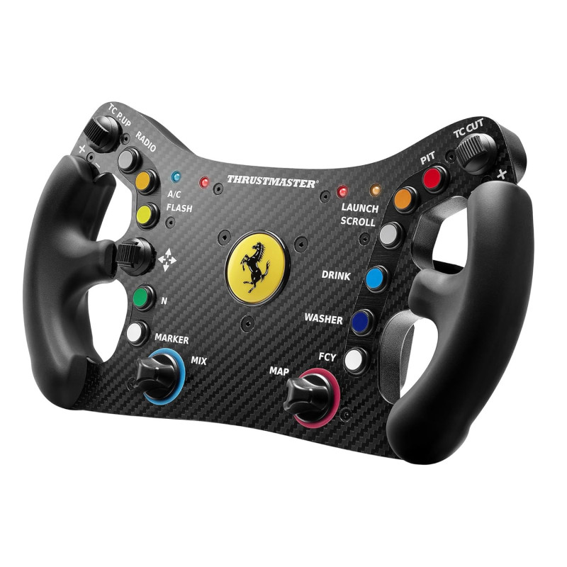 Thrustmaster Ferrari 488 GT3 Wheel Add-On, Rennlenkrad, PC, PS5, PS4, Xbox Series X|S, Xbox One, Offiziell Lizenziert von Thrustmaster Ferrari 488 GT3 Wheel Add-On, Rennlenkrad, PC, PS5, PS4, Xbox Series X|S, Xbox One, Offiziell Lizenziert von