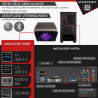 SYSTEMTREFF Gaming Komplett PC Set AMD Ryzen 7 5700X 8x4.6GHz | Nvidia GeForce RTX 3060 12 GB DX12 | 2TB M.2 NVMe | 16GB DDR4