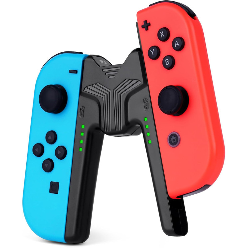 OFFCUP Ladegriff für Nintendo Switch NS/Switch OLED Joy Con, Efficient Charging Grip Controller Halterung V-förmiger Gaming OFFCUP Ladegriff für Nintendo Switch NS/Switch OLED Joy Con, Efficient Charging Grip Controller Halterung V-förmiger Gaming