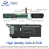 ANTIEE 41Wh M69D0 293F1 Laptop Akku für Dell Latitude 15 5530 7530 14 5430 7430 13 5330 7330 2n1 2-in-1 Precision 3570 Mobile