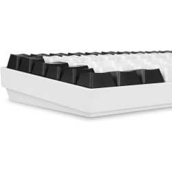 Sharkoon Skiller SGK50 S3 Weiß, RGB Gaming Keyboard, Gateron Red, 75% Layout