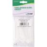 InLine 59977A 100er Pack Kabelbinder Kugelbinder natur, Länge 100mm