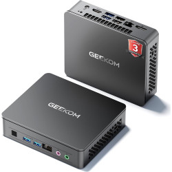 GEEKOM Mini PC Air12 Lite mit Intel N150 (Upgrade von N100), 16GB RAM + 512GB SSD Mini Desktop Computer W-11 Sofort