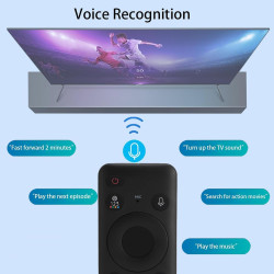 Solar Voice Fernbedienung Ersatz Kompatibel für Neo QLED 8K HDR Smart TVs, 65QN800C, 75QN800C, 85QN800C, 65QN900C, 75QN900C usw.