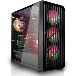 SYSTEMTREFF Gaming PC AMD Ryzen 7 5700X 8x4.6GHz | Nvidia RTX 5060 8GB DX12 | 1TB M.2 NVMe | 32GB DDR4 RAM | Windows 11 | WLAN