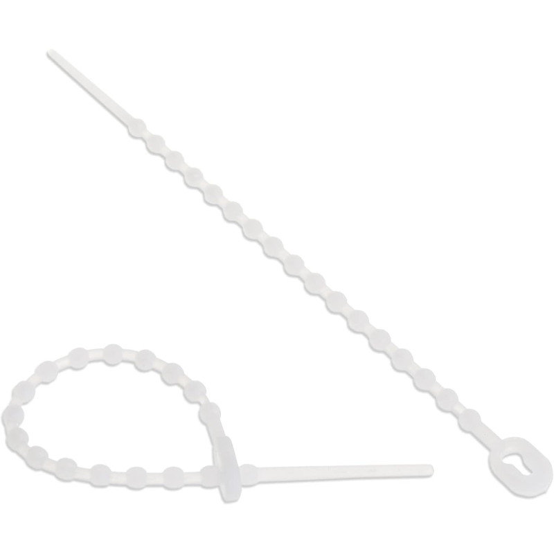 InLine 59977A 100er Pack Kabelbinder Kugelbinder natur, Länge 100mm InLine 59977A 100er Pack Kabelbinder Kugelbinder natur, Länge 100mm