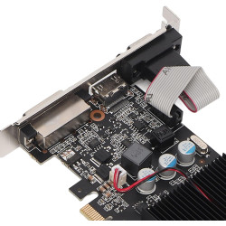 Sxhlseller GT610-Grafikkarte, 2 GB DDR3 64 Bit 810 MHz 1000 MHz Frequenz 2560 X 1600 Auflösung PCI Express X16