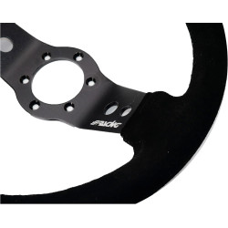 Simoni Racing Universal Lenkrad Rally - Schwarz Suède - Durchmesser 320mm