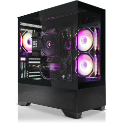 SYSTEMTREFF Gaming PC AMD Ryzen 9 5900X 12x4.8GHz | AMD Radeon RX 7600XT 16GB DX12 | 1TB M.2 NVMe | 32GB DDR4 RAM | WLAN Desktop