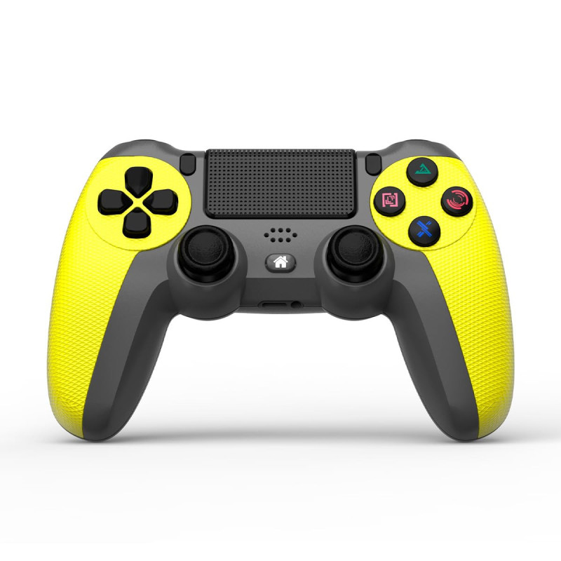 NK Wireless Controller für PS4 / PS3 / PC/Mobile - Wireless Controller mit Vibration, 6-Achsen-Erkennungsfunktion, LED-Licht,