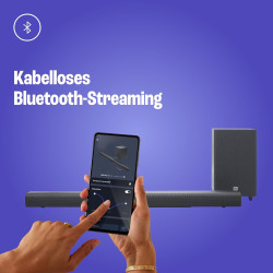 JBL Cinema SB 510 – 3.1-Kanal-Soundbar mit integriertem Subwoofer für Heimkino Sound-System – Mit Bluetooth-Musik-Streaming und