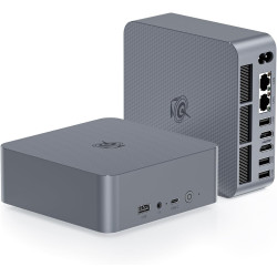 Beelink Mini PC EQR6, AMD Ryzen 9 6900HX, 8C/16T, Bis Zu 4,9GHz, 32G DDR5 RAM 1TB PCIe4.0 SSD, 4K Display, HDMI, Gigabit
