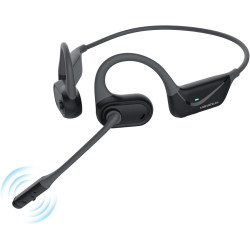 Bluetooth Headset mit Mikrofon, Open-Ear Kopfhörer Bluetooth 5.4 mit Geräuschunterdrückung und Stummschalttaste,