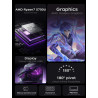 ACEMAGIC Gaming Laptop Computer - 2025 Neueste 15.6 Zoll FHD Display Laptop mit Ryzen 7 5700U Prozessor bis zu 4.3GHz, 16GB Ram