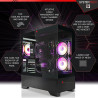 SYSTEMTREFF Gaming Komplett PC Set AMD Ryzen 7 8700F 8x5GHz | AMD Radeon RX 7800 XT 16GB DX12 | 1TB M.2 NVMe | 32GB DDR5 RAM |