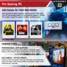 SYSTEMTREFF Gaming PC AMD Ryzen 7 8700F 8x5GHz | AMD Radeon RX 7600 8GB DX12 | 1TB M.2 NVMe | 32GB DDR5 RAM | WLAN Desktop