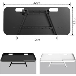 Lautsprecherständer, 30 cm, flache Montagehalterung für TV-Regal oben, 30 cm, platzsparende Lautsprecherhalterungen für Heimkino