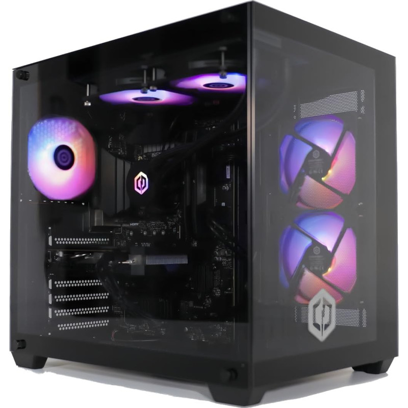 CYBERPOWERPC Luxe Gaming-PC - Intel Core i9-12900KF, Nvidia RTX 5070 12GB, 32GB RAM, 1TB NVMe SSD, 750W 80+ PSU, Wasserkühlung,