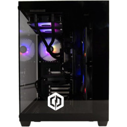 CYBERPOWERPC Luxe Gaming-PC - Intel Core i9-12900KF, Nvidia RTX 5070 12GB, 32GB RAM, 1TB NVMe SSD, 750W 80+ PSU, Wasserkühlung,