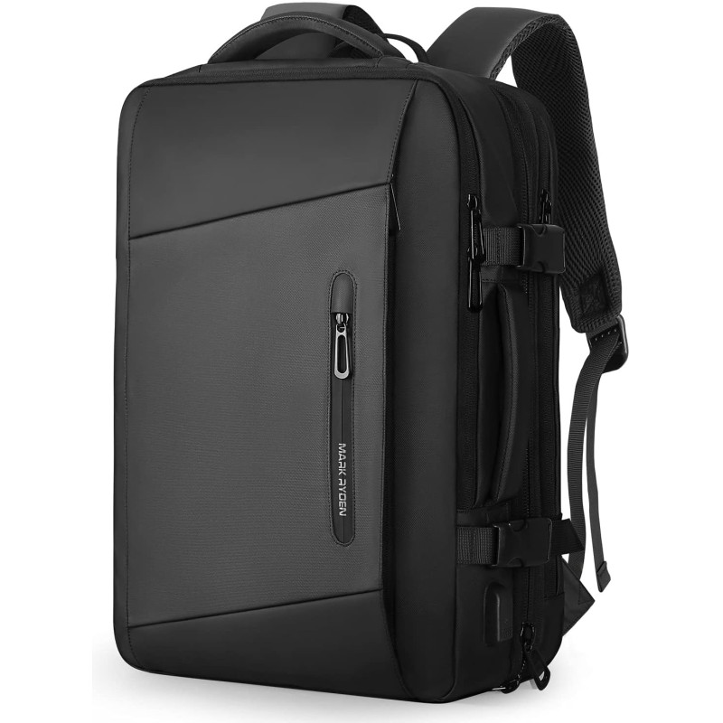 MARK RYDEN Erweiterbarer 26L-38L Reiserucksack, Business Rucksack Herren, Laptop Rucksack mit 17 Zoll Laptopfach, Handgepäck