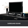 Logitech Z906 5.1 Sound System, Lautsprecher mit 1000 Watt Surround Sound, THX, Mehrere Audio-Eingänge, Fernbedienung, EU