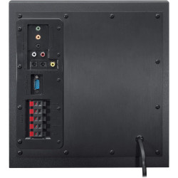 Logitech Z906 5.1 Sound System, Lautsprecher mit 1000 Watt Surround Sound, THX, Mehrere Audio-Eingänge, Fernbedienung, EU