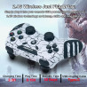 DuLingKer PC Controller Wireless, PS3 Controller PC Gamepad mit Hall Effect Joystick und Dual Vibration, 2,4G Wireless Gaming