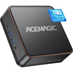 ACEMAGIC F2A AI Mini PC, Ultra 5 125H(AI Boost NPU,14 Cores),32GB DDR5 1TB NVME SSD, Ιntel Arc Graphics, WiFi7 Bluetooth 5.4