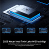 ACEMAGIC 2025 Laptop Twin Lake N150,15,6 Zoll FHD Computer,DDR4 16GB,SSD 512GB,Metallgehäuse Notebook,2.4G/5G WiFi,BT5.0,Type_C,