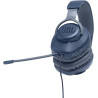 JBL Quantum 100P Over-Ear-Gaming-Headset – Wired 3,5 mm Klinke – Mit abnehmbarem Boom-Mikrofon – Kompatibel mit vielen