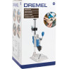 Dremel 220 Bohr-und Werkzeugständer für Multifunktionswerkzeug Stationäre Arbeite Vertikal oder im Winkel Bohren, Einstellbar in