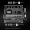Mars Gaming MCB Schwarz, PC Gaming ATX XL Gehäuse, Custom Premium Edition, Modularer Zweikammer Aufbau