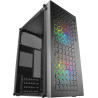 Mars Gaming MCB Schwarz, PC Gaming ATX XL Gehäuse, Custom Premium Edition, Modularer Zweikammer Aufbau
