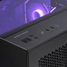 Mars Gaming MCB Schwarz, PC Gaming ATX XL Gehäuse, Custom Premium Edition, Modularer Zweikammer Aufbau